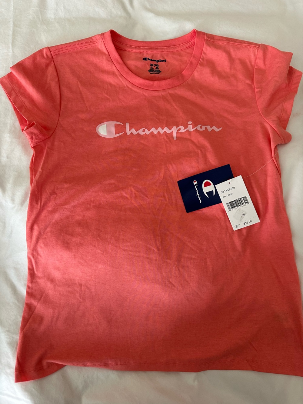 Champion Coral Reef Logo Tee